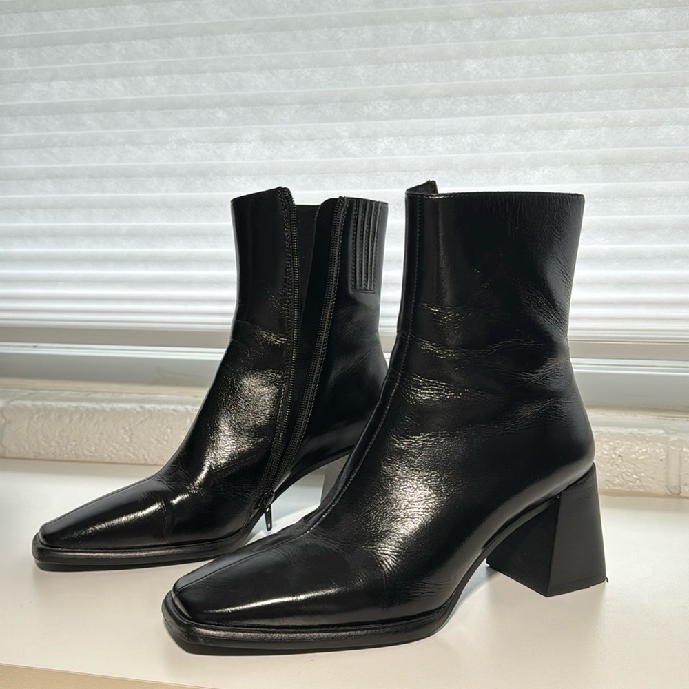 Jeffery Campbell Square Toe Boot